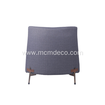 Modern Fabric Tape Armchair For Sale